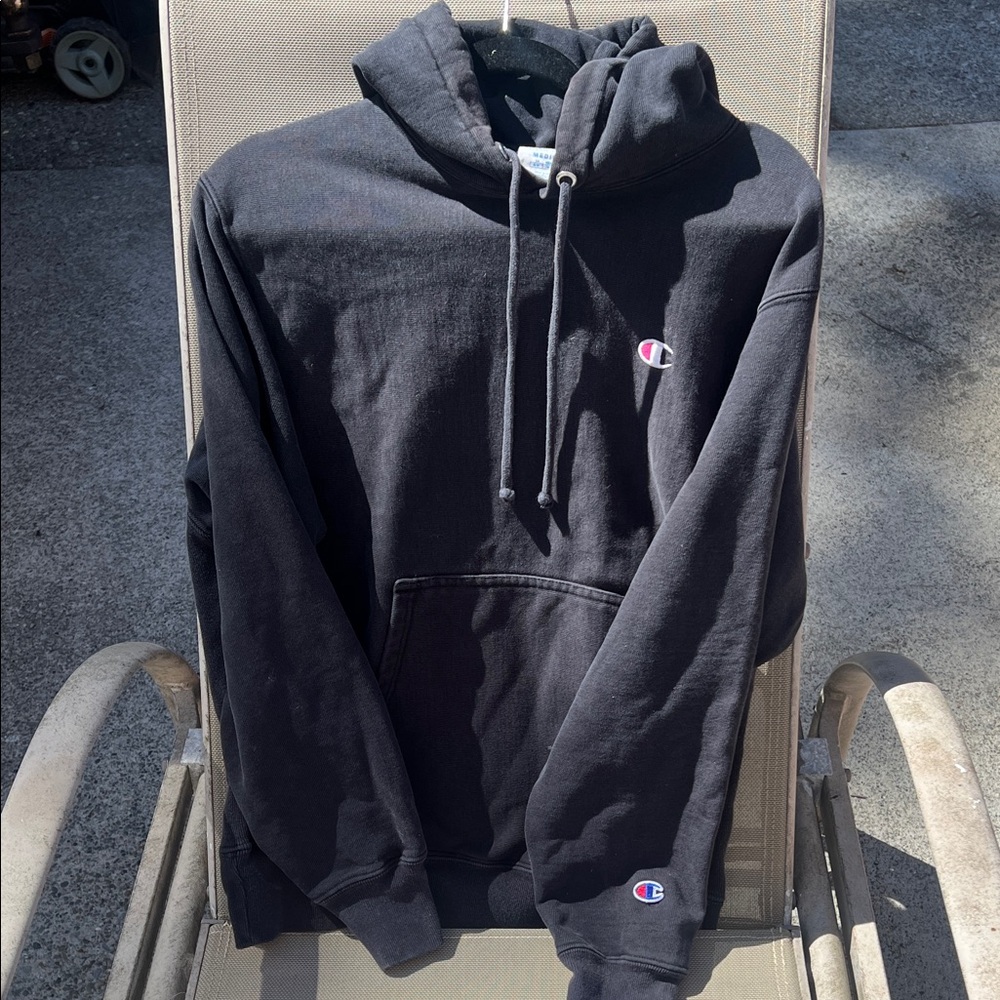 Champion Black Hoodie
